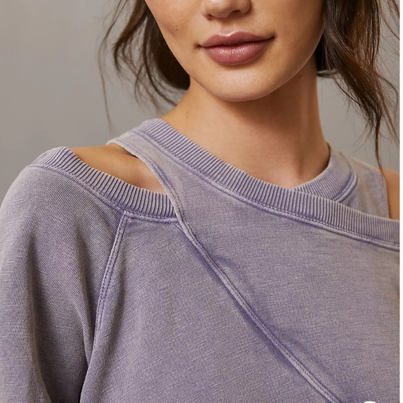 Pilcro Lavender Sweatshirt - Picture 6 of 13